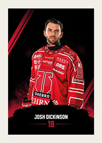 Josh Dickinson #19 Örebro Hockey 2026/2027-3