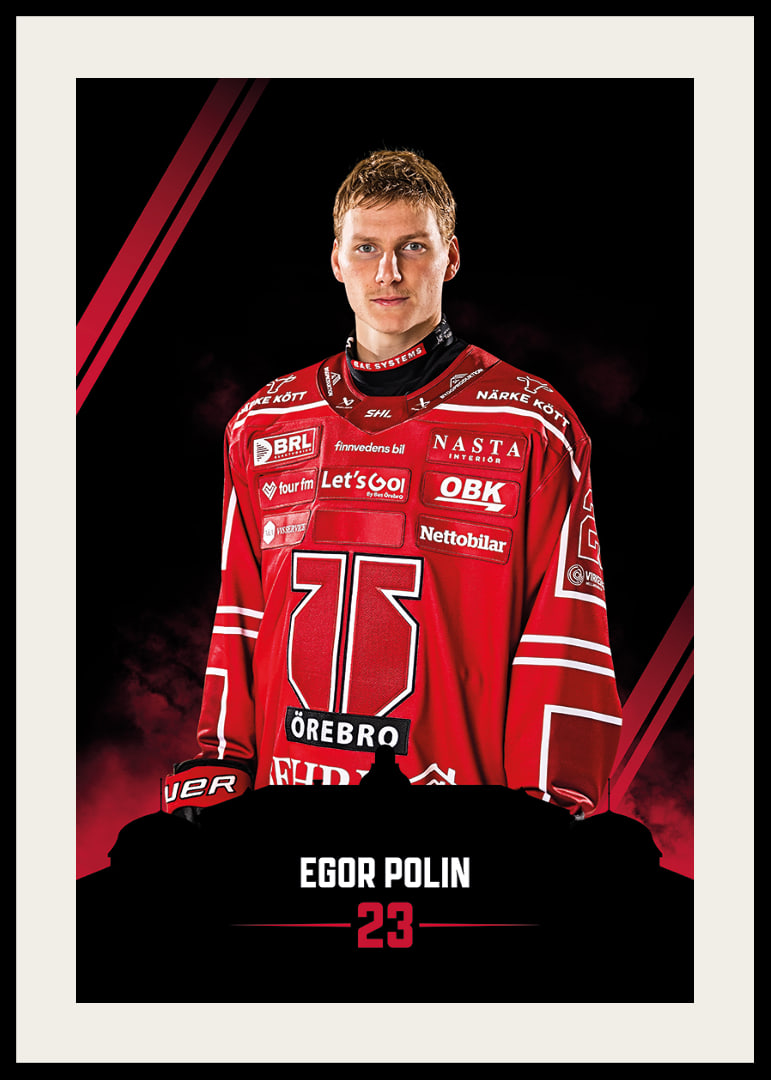 Egor Polin #23 Örebro Hockey 2026/2027-12