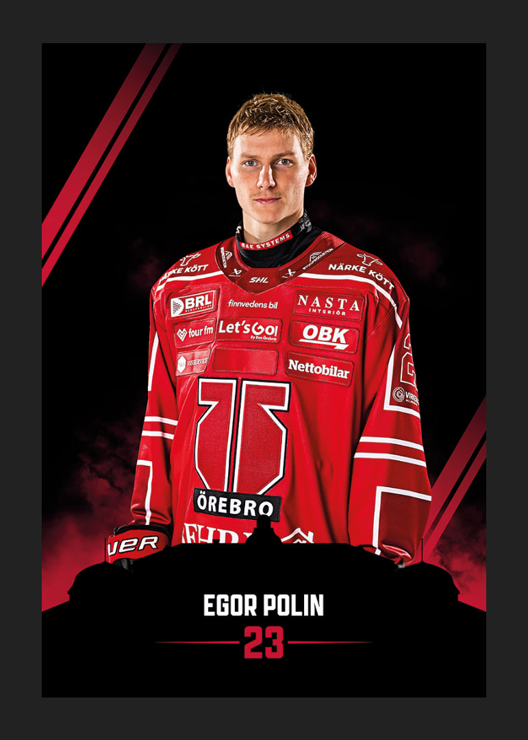 Egor Polin #23 Örebro Hockey 2026/2027-12