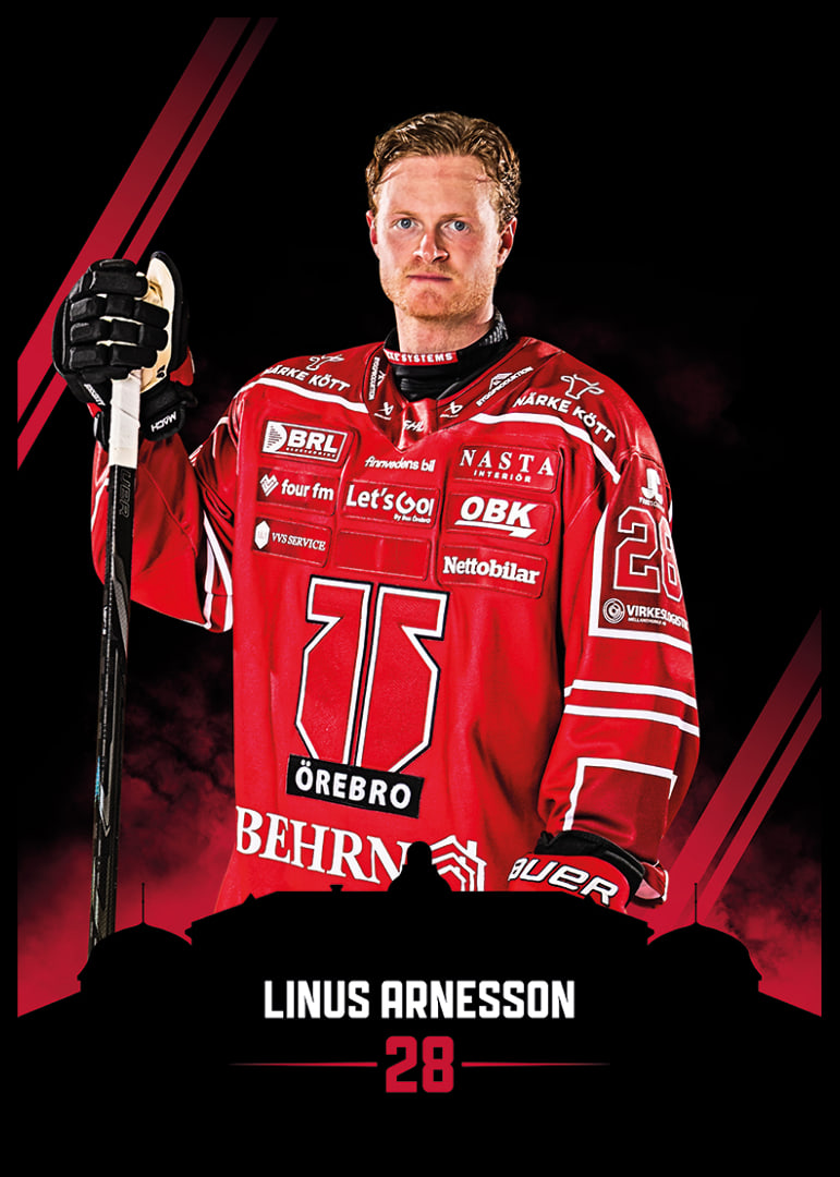 Linus Arnesson #28 Örebro Hockey 2026/2027-12