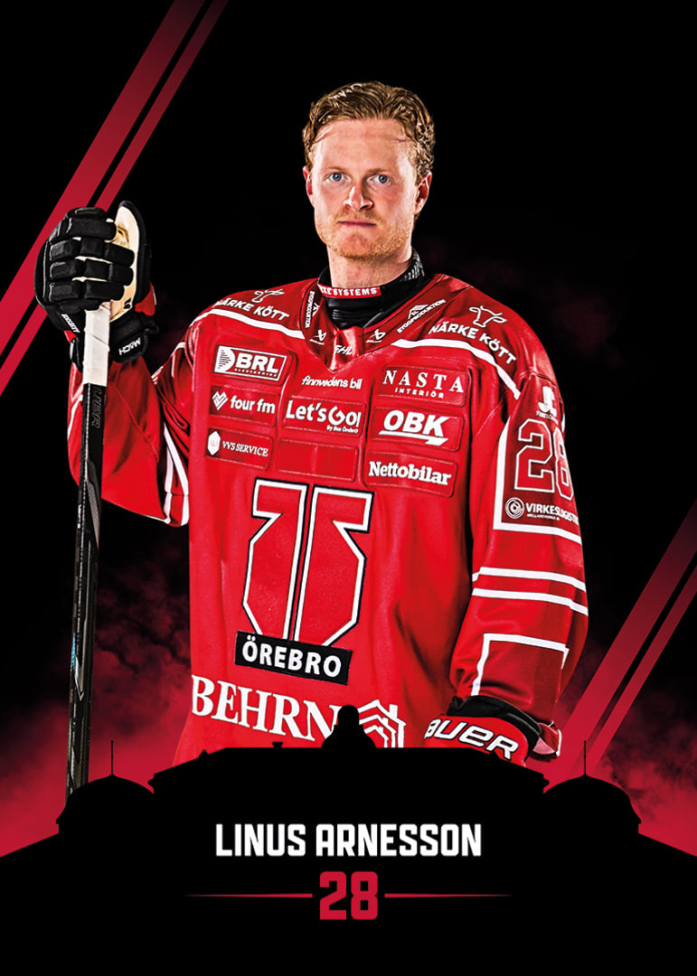Linus Arnesson #28 Örebro Hockey 2026/2027-12