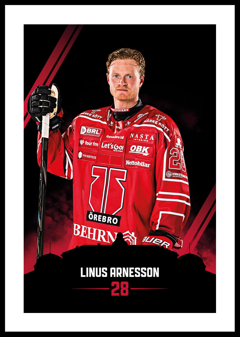 Linus Arnesson #28 Örebro Hockey 2026/2027-12