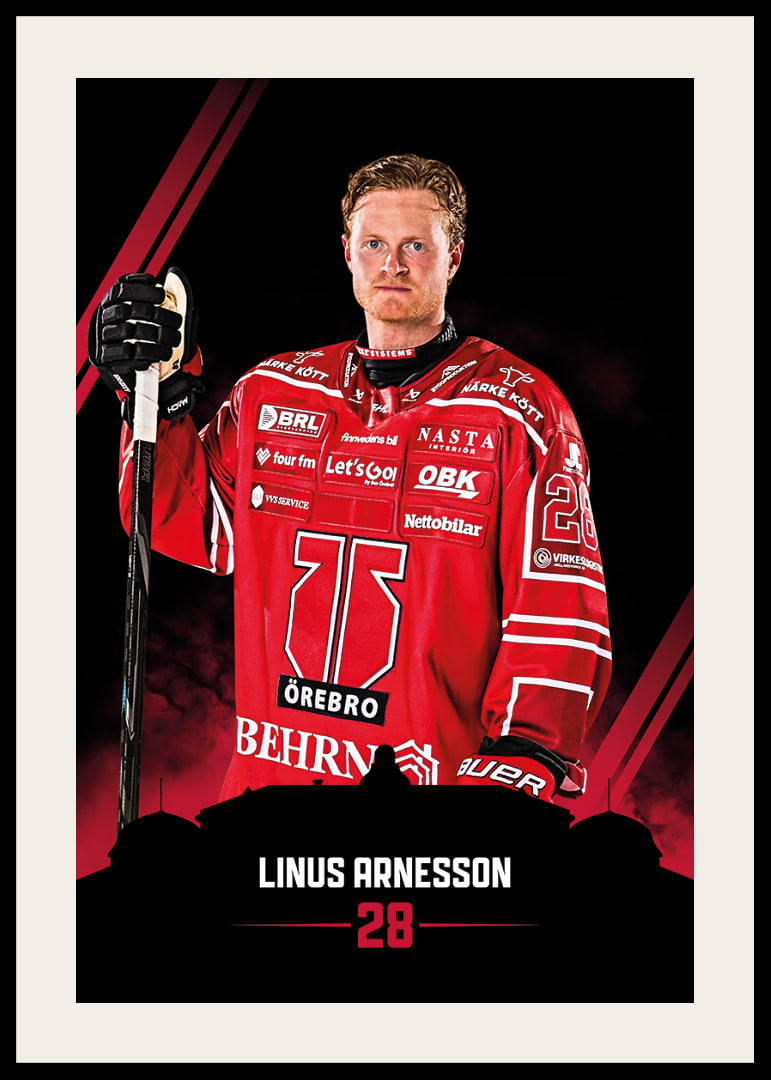 Linus Arnesson #28 Örebro Hockey 2026/2027-12