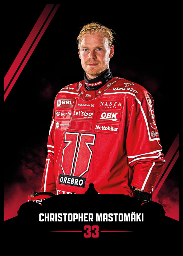 Christopher Mastomäki #33 Örebro Hockey 2026/2027-12