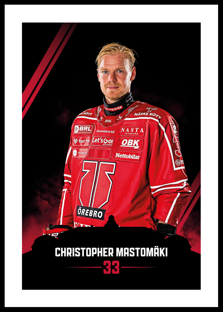 Christopher Mastomäki #33 Örebro Hockey 2026/2027-12
