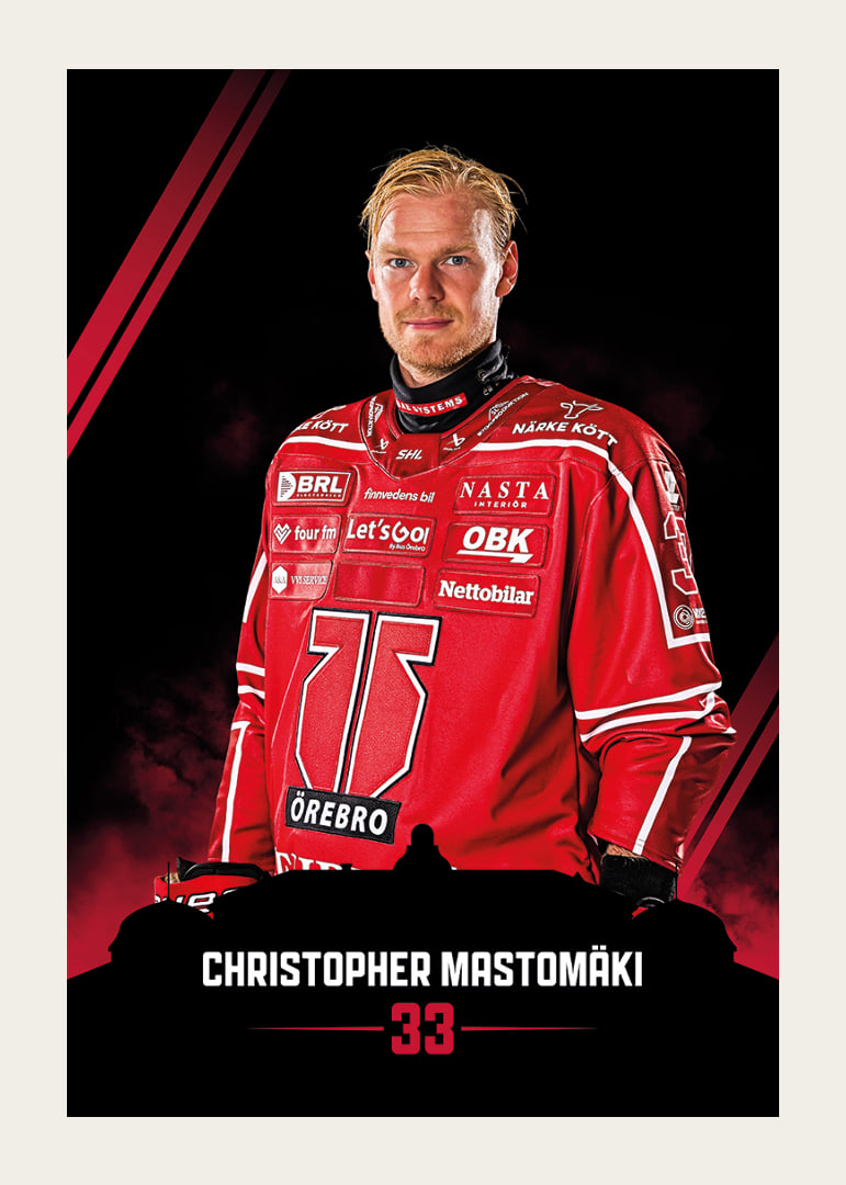 Christopher Mastomäki #33 Örebro Hockey 2026/2027-12