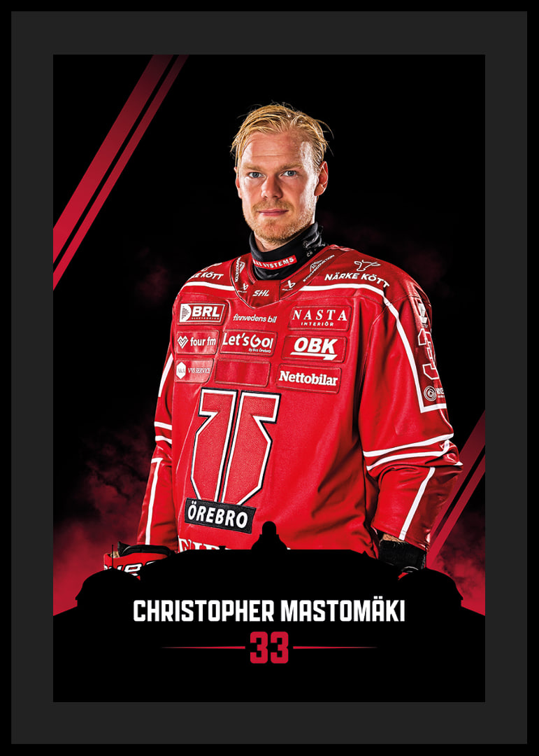 Christopher Mastomäki #33 Örebro Hockey 2026/2027-12