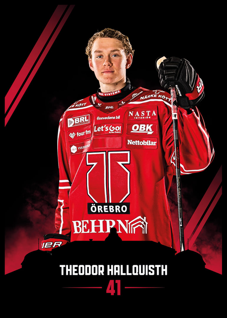 Theodor Hallquisth #41 Örebro Hockey 2026/2027-12