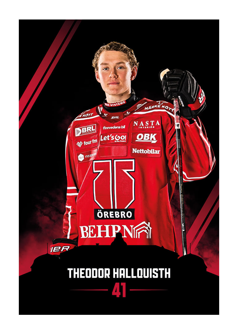 Theodor Hallquisth #41 Örebro Hockey 2026/2027-12