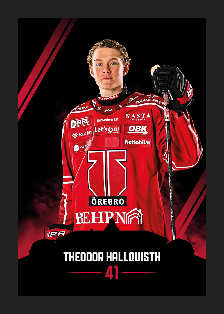Theodor Hallquisth #41 Örebro Hockey 2026/2027-12