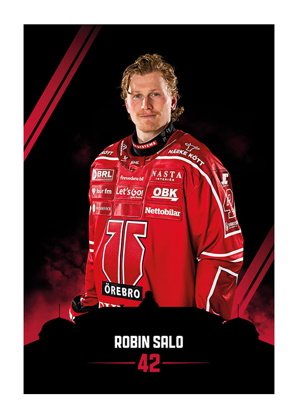 Poster Robin Salo #42 Örebro Hockey 2026/2027