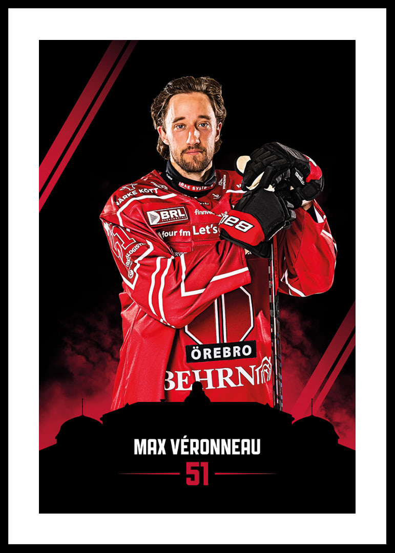 Max Véronneau #51 Örebro Hockey 2026/2027-12