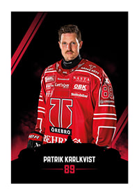 Patrik Karlkvist #89 Örebro Hockey 2026/2027-1