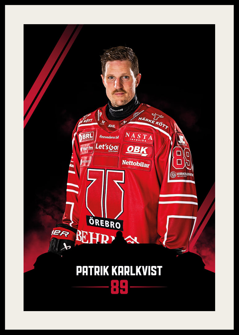 Patrik Karlkvist #89 Örebro Hockey 2026/2027-12