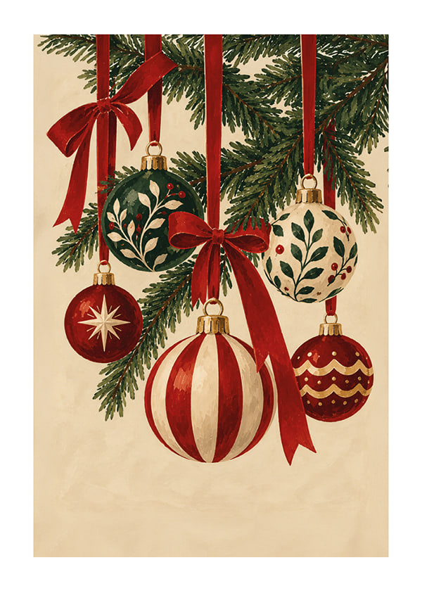 Póster Vintage Ornament Charm
