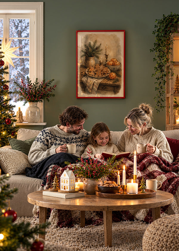 Póster Gingerbread Candlelight crossfade