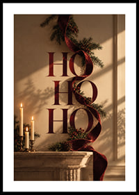 Elegante motivo navideño con cinta de terciopelo color burdeos, ramas de abeto y velas.-0