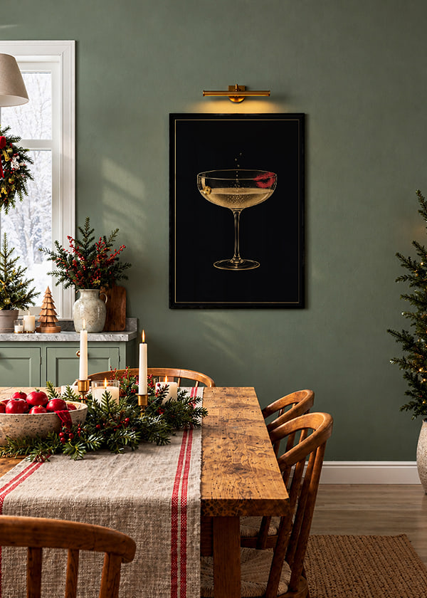 Póster Velvet Cocktail Glow crossfade