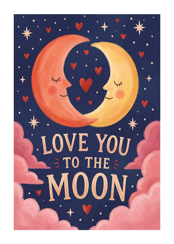 Poster Moonlit Love