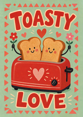 Plakāts Toast Together