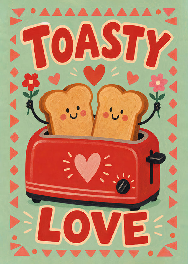 Poster Toast Together