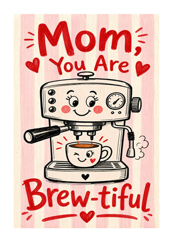 Plakāts Brewtiful Mom
