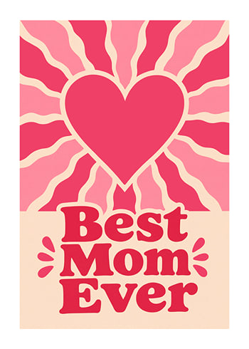 Plakāts Radiant Mom Love