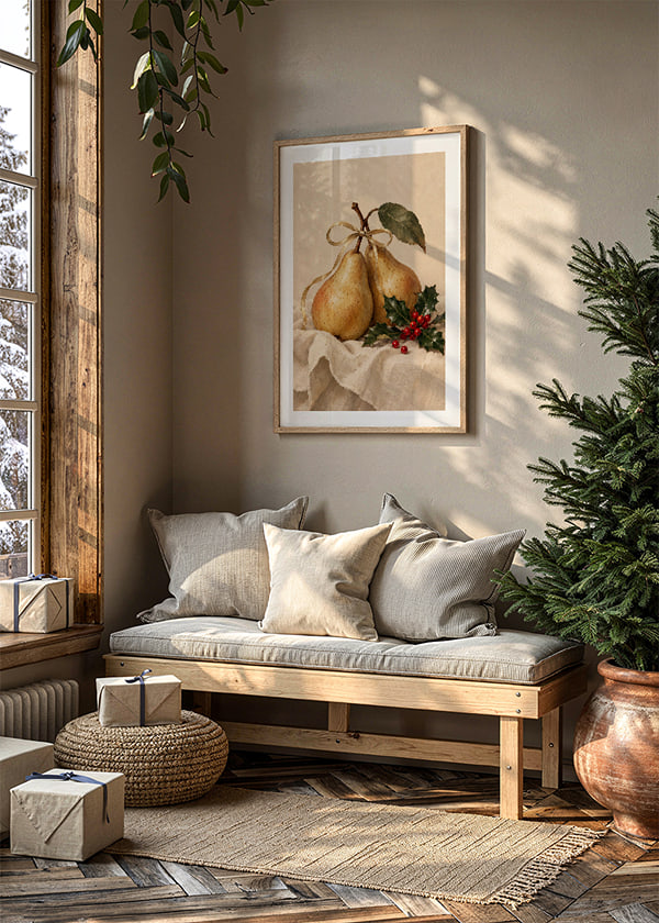 Póster Golden Pear Noel crossfade