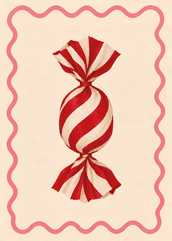 Poszter Candy Stripe Delight
