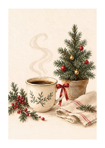 Poszter Cozy Winter Table