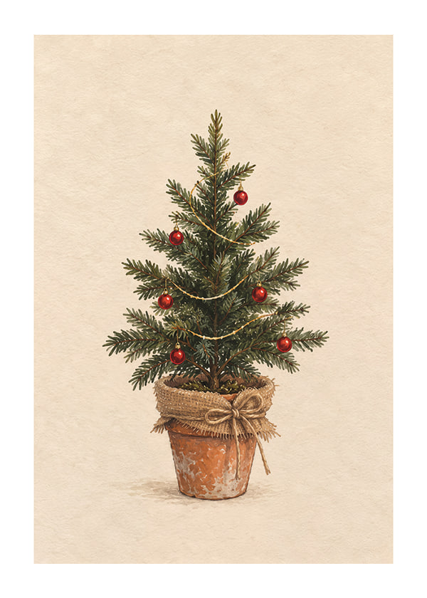 Póster Cozy Christmas Pine