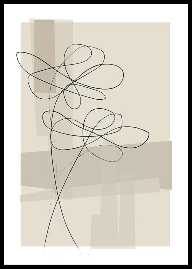 Abstract Flower No1-12