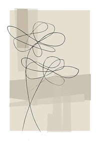 Abstract Flower No1-7
