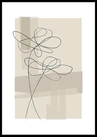 Abstract Flower No1-0