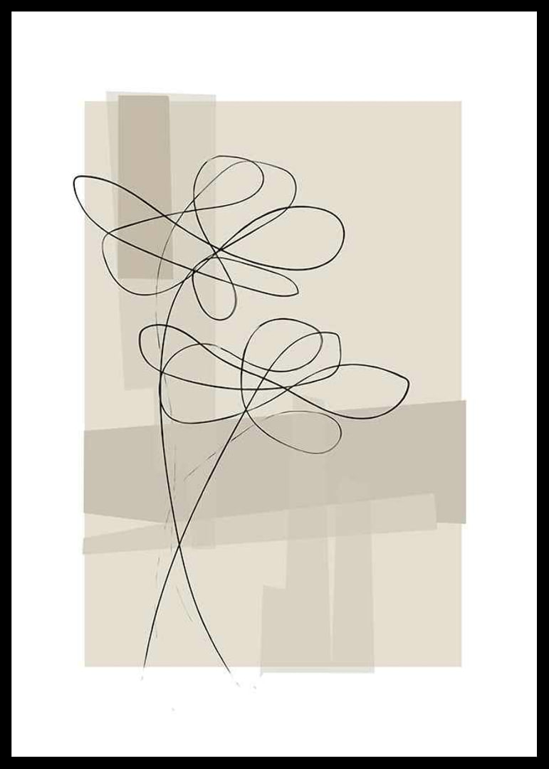 Abstract Flower No1-12