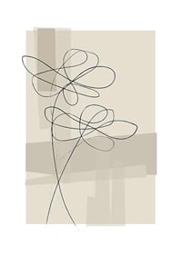 Abstract Flower No1-1