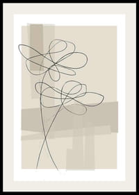 Abstract Flower No1-2