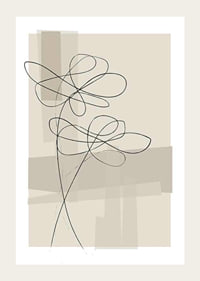 Abstract Flower No1-3