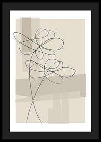 Abstract Flower No1-4