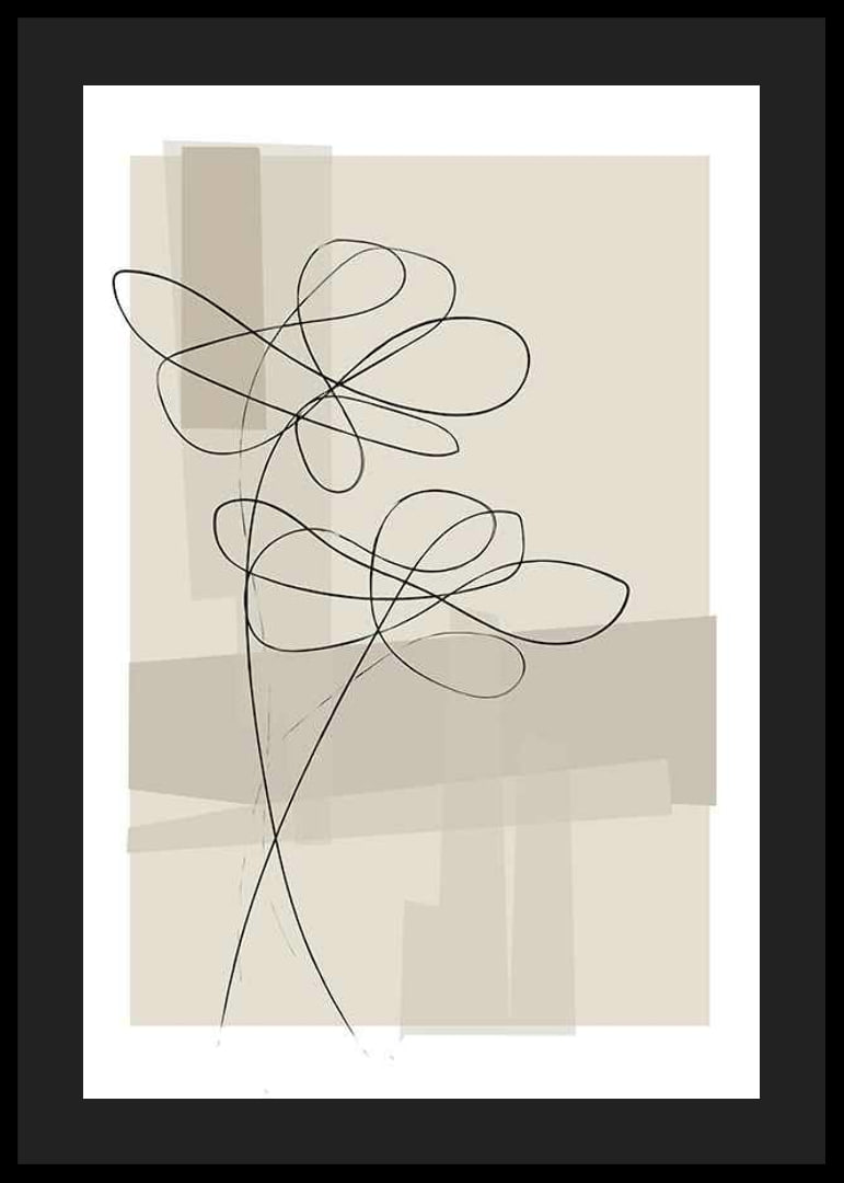 Abstract Flower No1-12