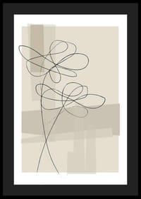 Abstract Flower No1-4