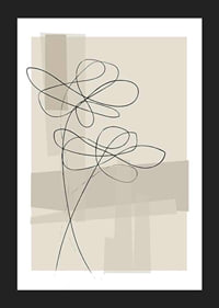Abstract Flower No1-5