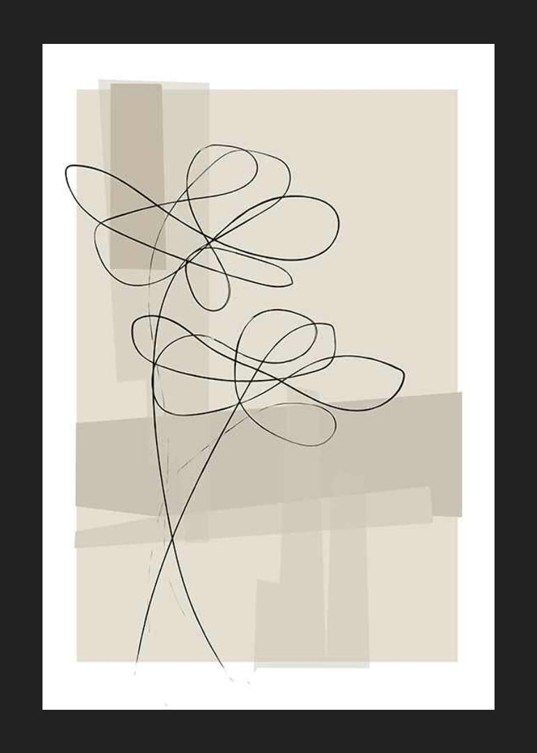 Abstract Flower No1-12