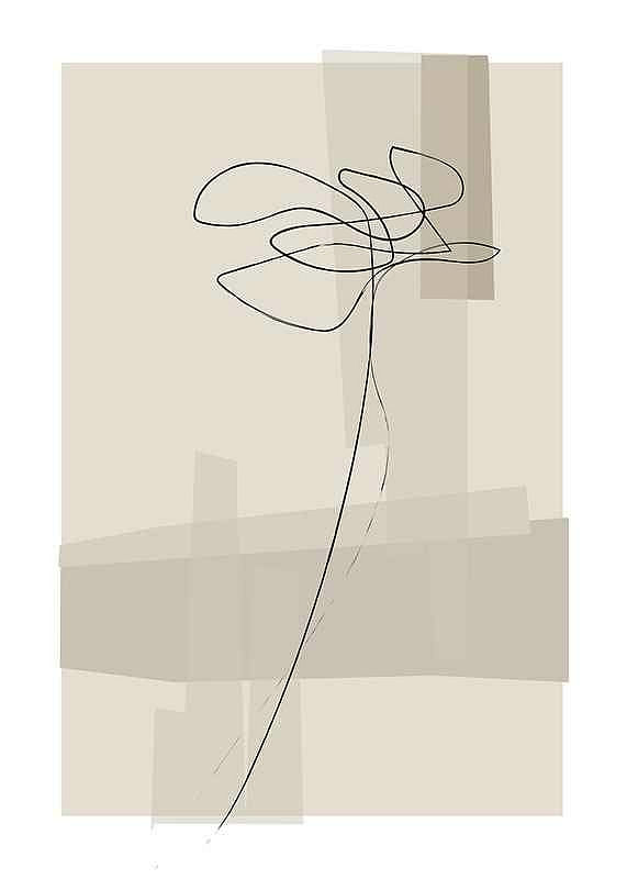 Abstract Flower No2-12