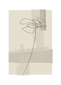 Abstract Flower No2-1