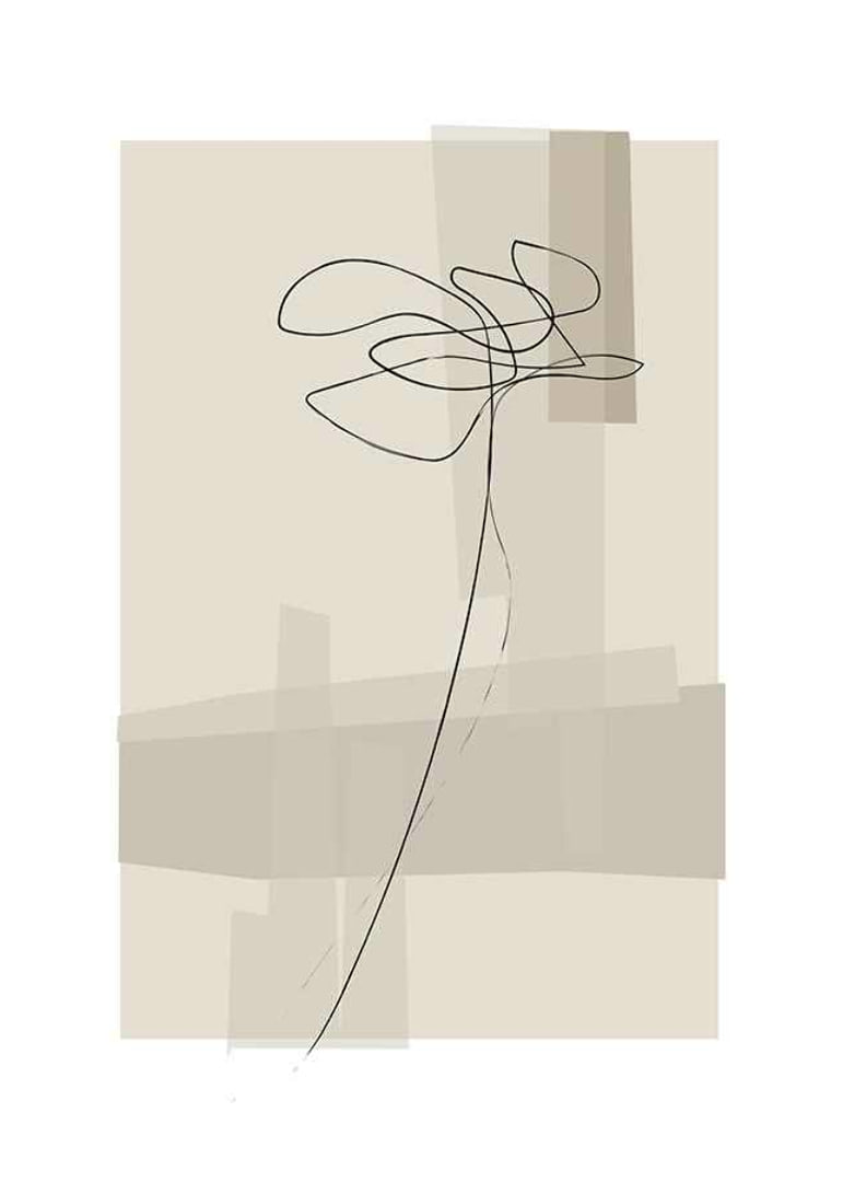Abstract Flower No2-12