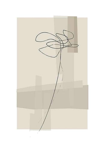Poster Abstract Flower No2
