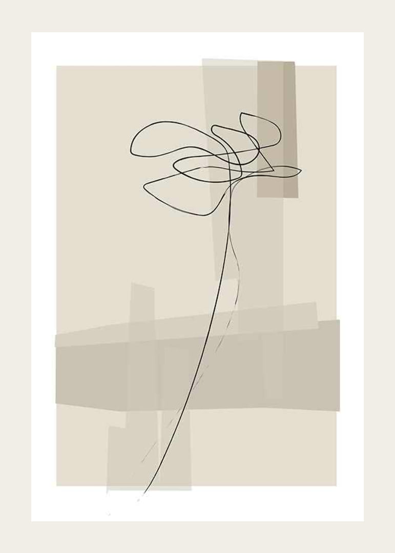 Abstract Flower No2-12