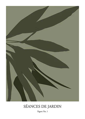 Poster Botanical Graphic No1