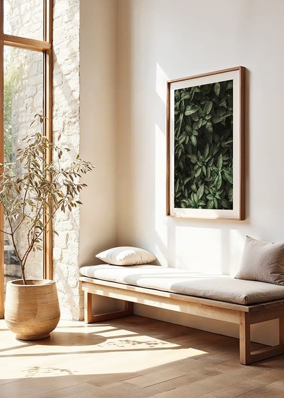 Poster Garden Green No1 crossfade